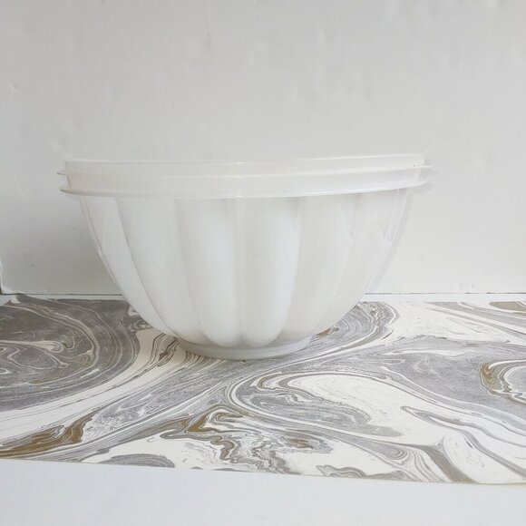 🆕 1960's Tupperware 'Par-T-Jel Jello Mold 4 Pieces Star Cap Original Retro USA - Picture 12 of 12